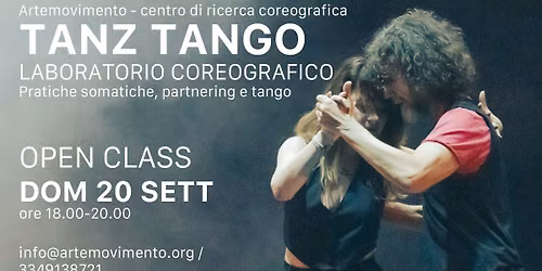 OPEN CLASS TANZ TANGO LAB - 20 settembre