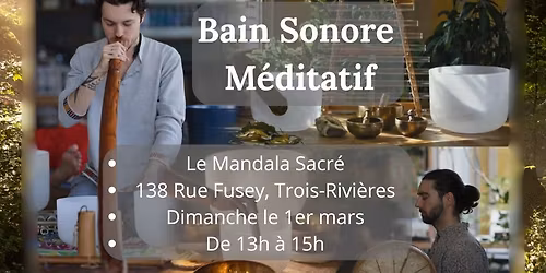 Bain Sonore M\u00e9ditatif