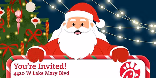 Dinner with Santa Claus! 