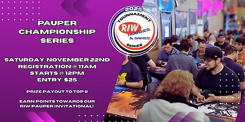 RIW Pauper Championship Series