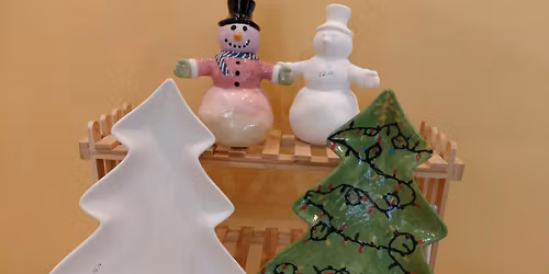 Sip, Paint & Be Merry: Holiday Pottery Painting