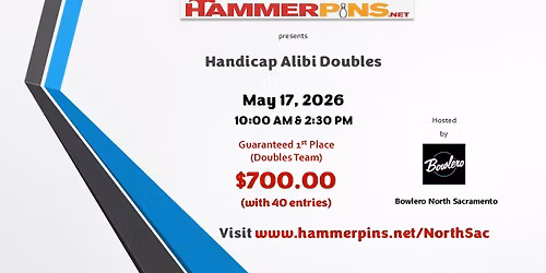 HammerPins Handicap Alibi Doubles