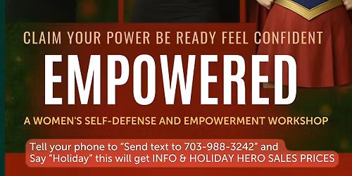 BOOK NOW (while on SALE) EMPOWERED