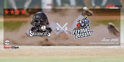 Sherman Shadowcats vs. Abilene Flying Bison