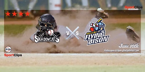 Sherman Shadowcats vs. Abilene Flying Bison