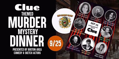 3 Course M**der Mystery Dinner at The 1620 Winery