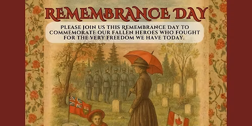 Remembrance Day - Newmarket 