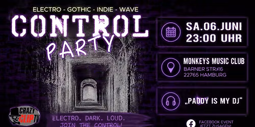 Control Party mit DJ Paddy