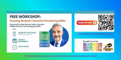 Beachwood Neurodiversity Family Network: Growing Students' Executive Functioning Skills