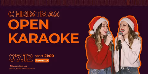 Christmas OPEN KARAOKE