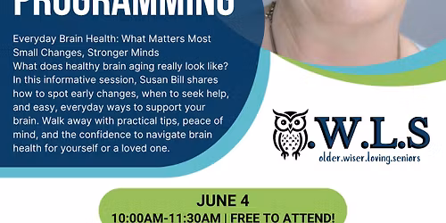 Senior Programming with Susan Bill