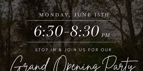 Grand Opening at our New Location