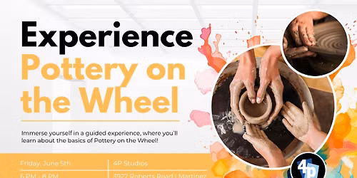 WORKSHOP: Pottery on the Wheel Experience