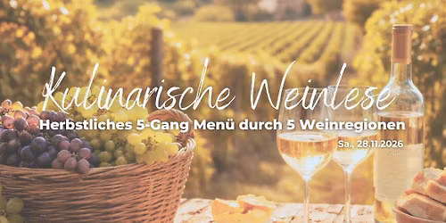 Kulinarischer Weinlese-Abend – Eine Reise durch Deutschlands Weinregionen