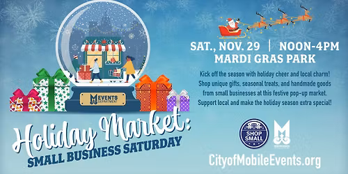 Small Business Saturday Holiday Market