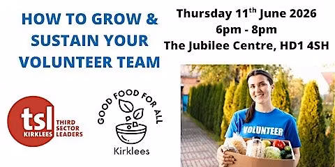 Grow and Sustain Your Volunteer Team - for the Good Food for All Network