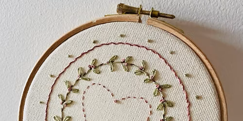 Embroidery workshop - Back to Basics 