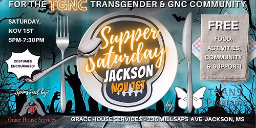 Halloween Edition Supper Saturday: Jackson!