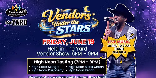 Vendors Under the Stars is Back! 