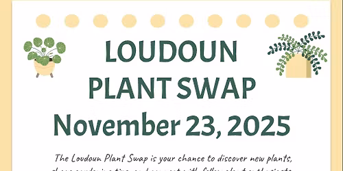 Loudoun Plant Swap at Meadows Farms in Chantilly