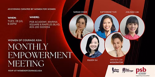 Jul Monthly Empowerment Meeting for Women