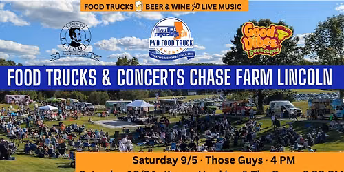 Food Trucks & Concerts - Chase Farm 2026