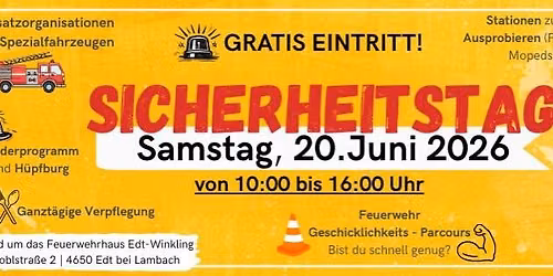 SICHERHEITSTAG Edt bei Lambach