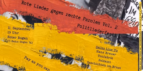 Rote Lieder gegen rechte Parolen Vol. 2