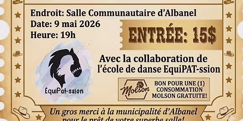 Soir\u00e9e de Danse Country POP Lev\u00e9e de Fond