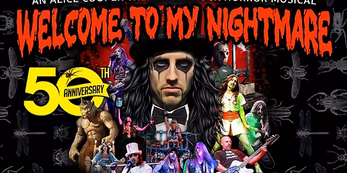 Welcome To My Nightmare 50th Anniversary Performance. Knight Stage, Akron, OH