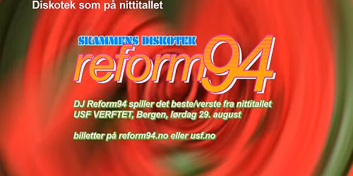 DJ Reform94 \/\/ USF Verftet