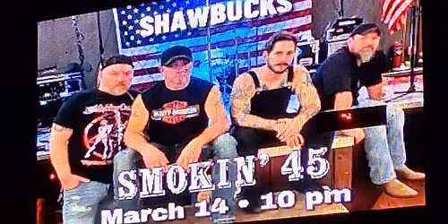 Smokin'45 returns to Shawbucks