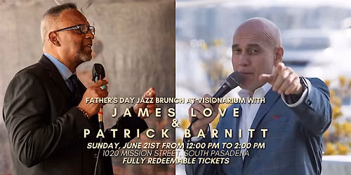 Father's Day Jazz Brunch with James Love & Patrick Barnitt