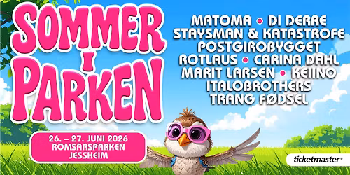 Sommer i Parken 2026