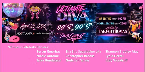 The Ultimate Diva 80's vs 90's Drag Cabaret