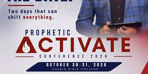 Prophetic Activate Conference 2026