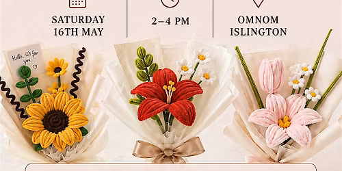 CHAI & ART SOCIAL : Chenille Flower Making Workshop