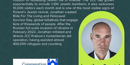 Adult Jewish Learning: The Rebirth of Jewish Life In The City Next To Auschwitz