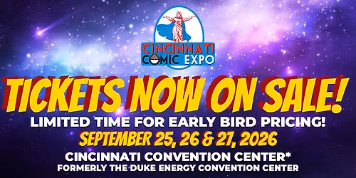 2026 Cincinnati Comic Expo