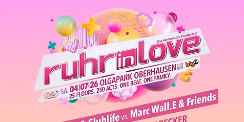 Ruhr in Love - Playerz Club & Clublife vs. Marc Wall. E & Friends 
