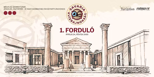 TELTH\u00c1Z \ud83e\udde0 I. Savaria Kv\u00edz Bajnoks\u00e1g \u2013 1. fordul\u00f3 \ud83e\udde0