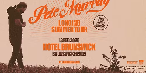 Pete Murray | Hotel Brunswick