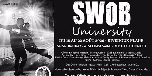 Swob Dance University - #SwobIsYou
