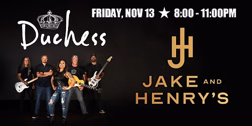 Duchess - LIVE @ Jake & Henry's