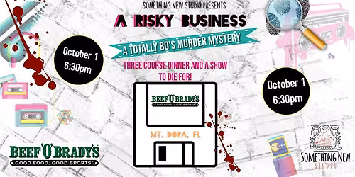 A Risky Business - A Totally 80's M**der Mystery Dinner Event