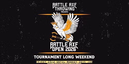 Battle Axe Open 2026 - SAVE THE DATE