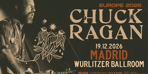 Chuck Ragan (19\/12\/2026) MADRID @ Wurlitzer Ballroom
