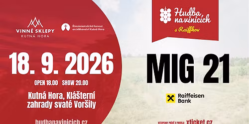 MIG 21 - Vinn\u00e9 sklepy Kutn\u00e1 Hora - 18. z\u00e1\u0159\u00ed