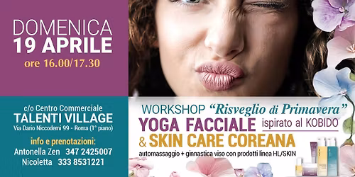 "RISVEGLIO di PRIMAVERA" - Yoga Facciale & Skin Care Coreana