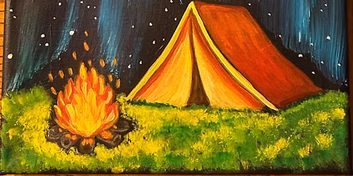 08\/08 Paint Camping Fun at Hay Creek Saloon, Red Wing at 10 AM